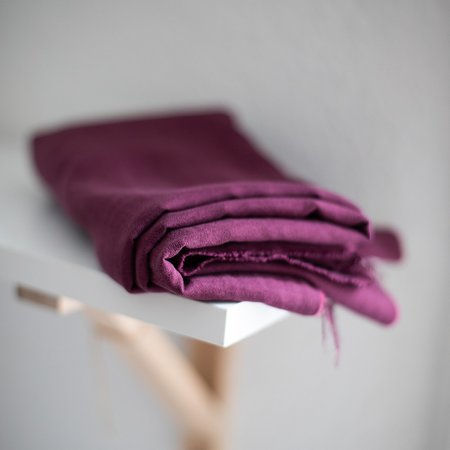 tencel crepe maroon - viscose (tencel)