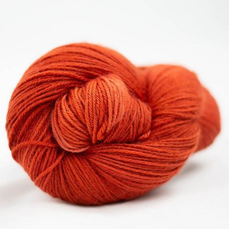 lazy lion sock yarn burnt orange 0013