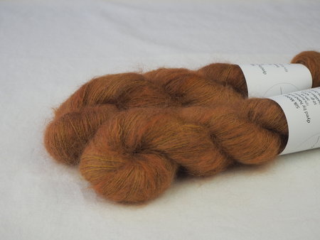 Julija Silk mohair Veerle (donker)