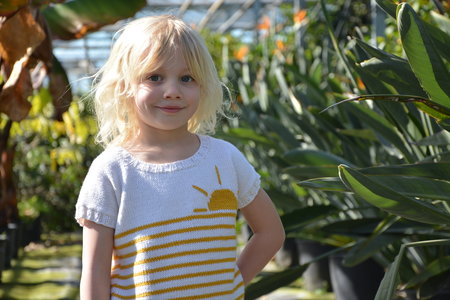 Breipakketje T-shirt met zonnetje