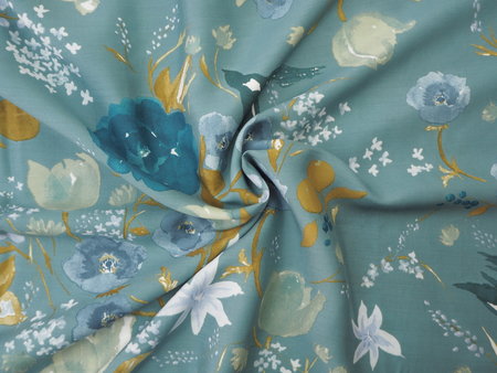 Fuccra Blue - dunne katoen