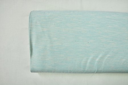 jersey gemêleerd mint blauw - jersey