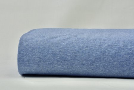 jersey chiné licht blauw - jersey