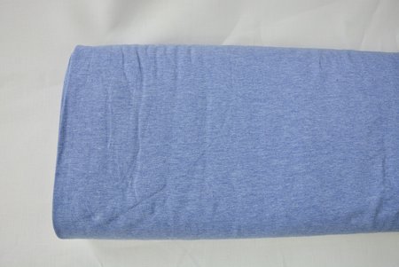 jersey chiné licht blauw - jersey