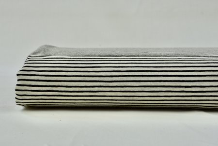 Stripe ecru/black - jersey