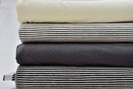 Stripe ecru/black - jersey
