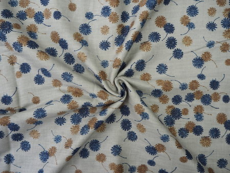 Bloemen double gauze Kokka