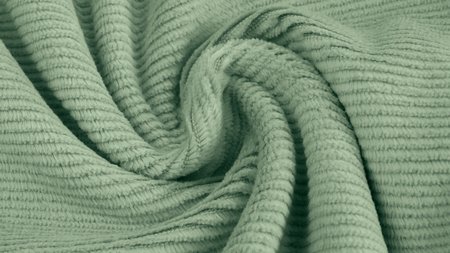 jersey washed cotton cord small rib sage - nicky velours, corduroy
