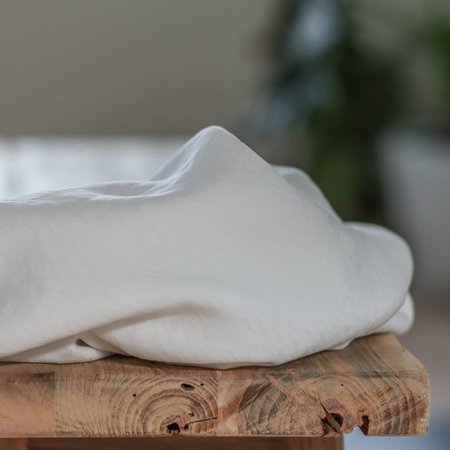 Light diamond jacquard off white - tencel