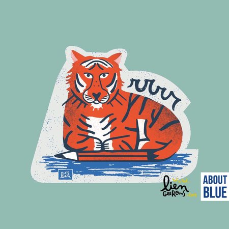 tiger - strijkapplicatie