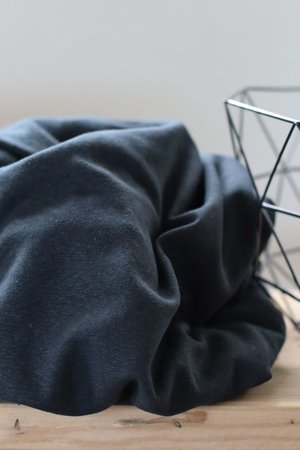 Cotton Flamé Interlock caviar- sweater