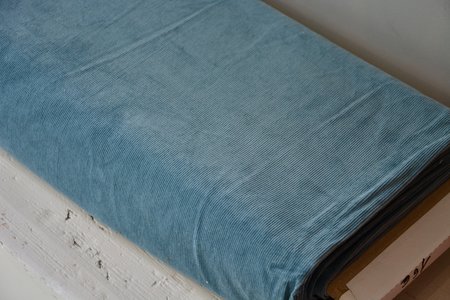 steel blue - corduroy fine