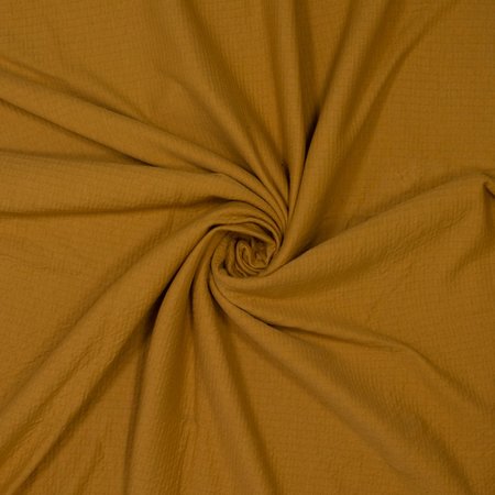 ochre yellow - double gauze jersey