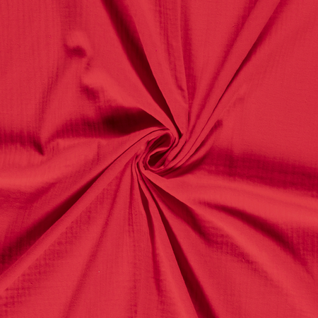 rood - double gauze uni