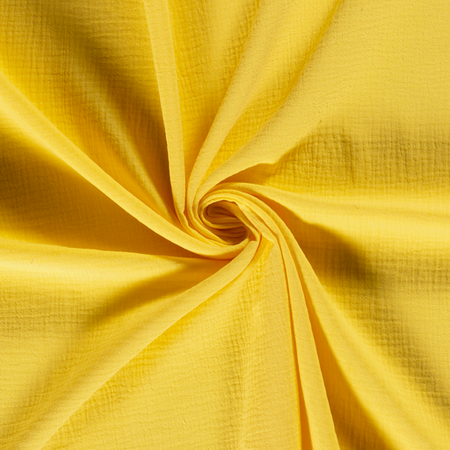 geel - double gauze uni