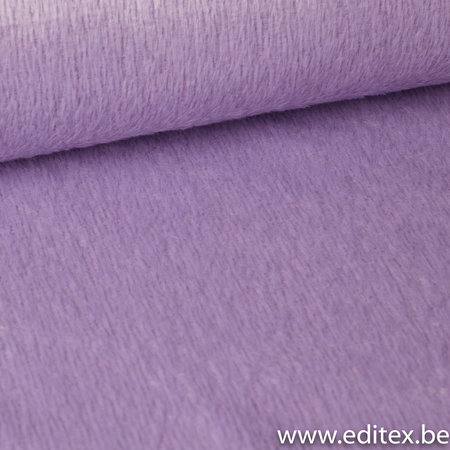 harige mantelstof pastel lila (gebruikt in fibre mood)