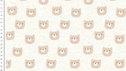 melange bear - sweater
