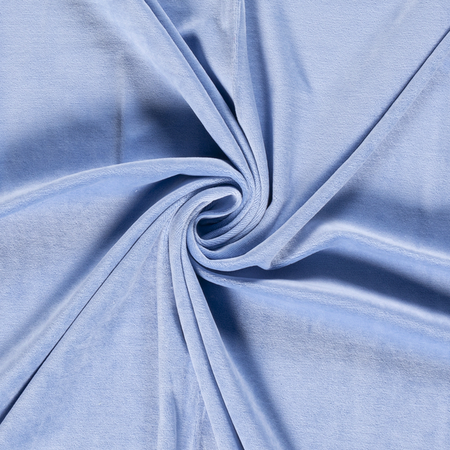 nicky velours licht jeans blauw