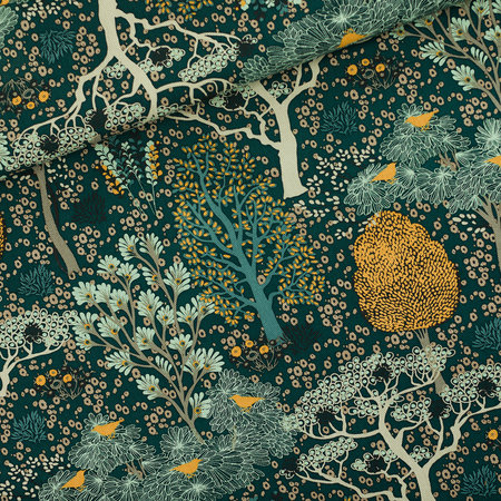 oriental garden - canvas