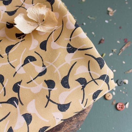 Windy mustard - viscose