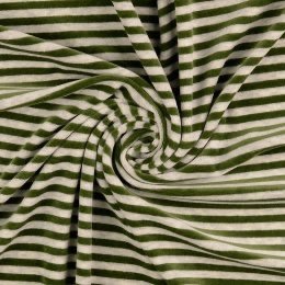 nicky velours grijs groen streepjes