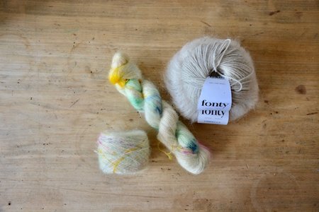 Julija Silk mohair Nelson (kleur van Elodie debardeur)