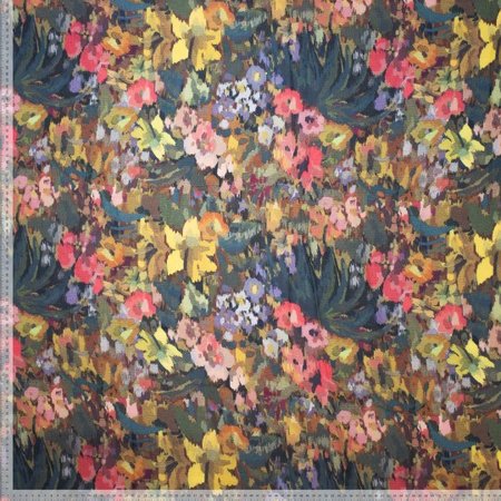 bloemen digitaal - viscose