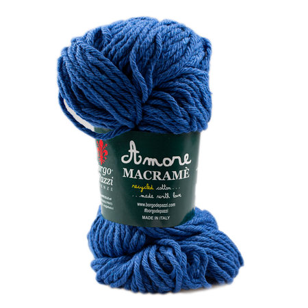 Borgo de pazzi Amore Cotton Macramé fel blauw
