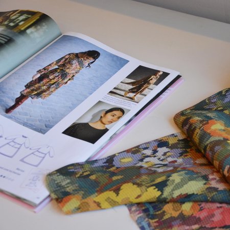 bloemen digitaal - viscose
