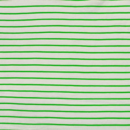stripes fluo green - slub jersey