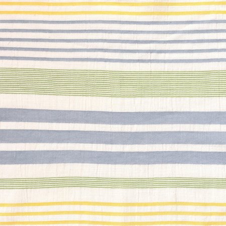 panama stripes green - katoen/viscose