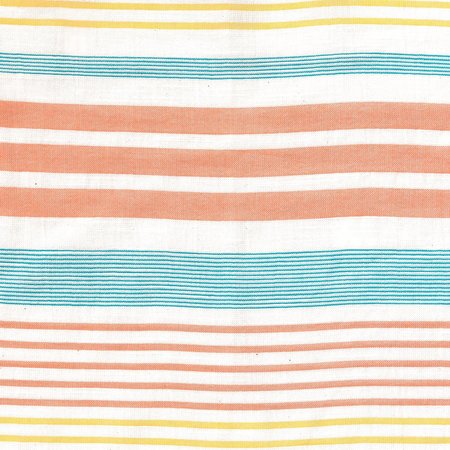 panama stripes orange - katoen/viscose