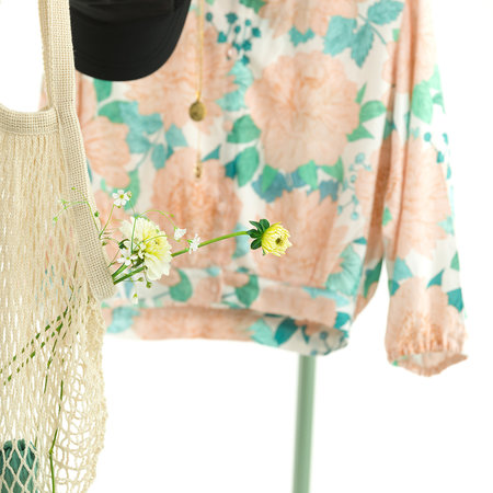 Peonies - viscose