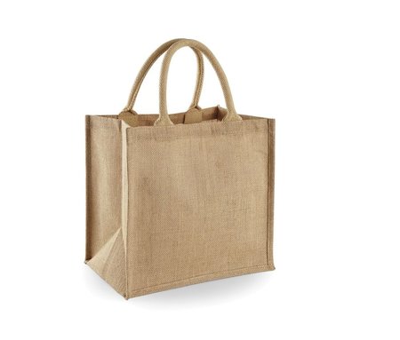 mini jute draagtas + haakpatroon