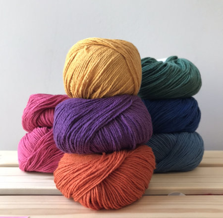 Haakpakket grote jute draagtas in vrolijke kleuren #2
