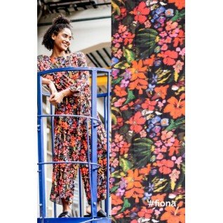 bloemen voor Fiona jumpsuit - plissé