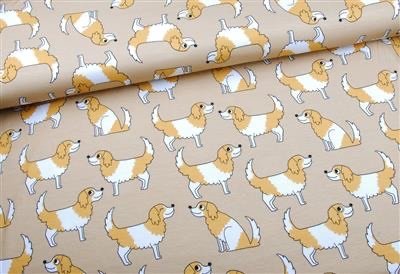doggy beige - jersey
