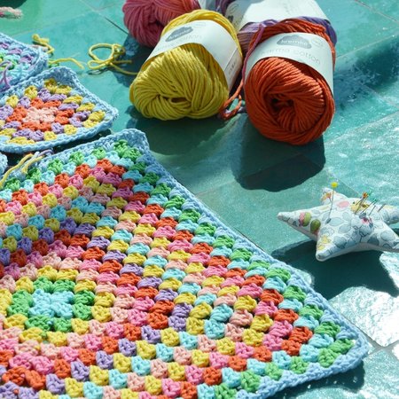 Haakpakket medium draagtas (orginele kleuren)
