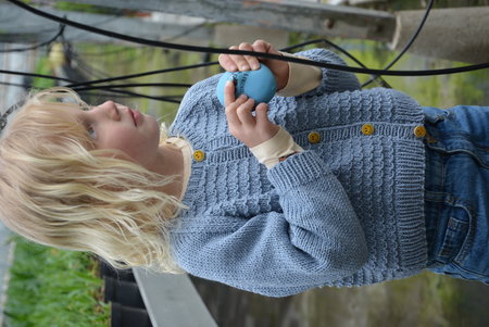 Breipakketje Smile cardigan