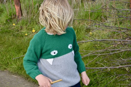 Breipakketje Maud in lamana como (groene versie)