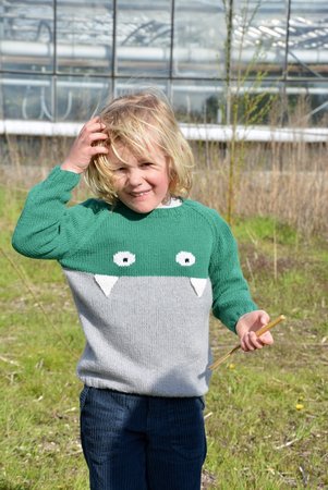 Breipakketje Maud in lamana como (groene versie)