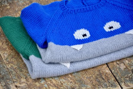 Breipakketje Maud in lamana como (blauwe versie)