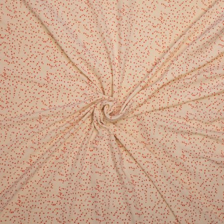spons druppeltjes rood - spons