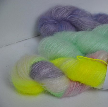 Julija Silk mohair lilac