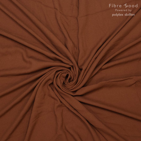 bruin crepe- viscose