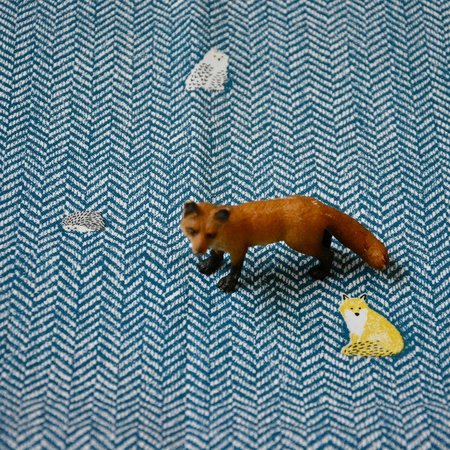 Kotorinuno by trikotri SUGIAYA blauw - katoen