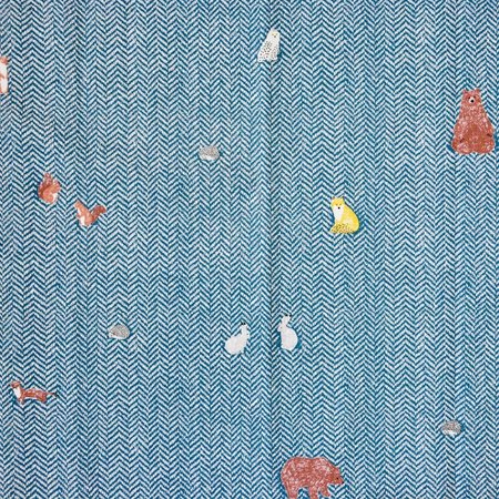 Kotorinuno by trikotri SUGIAYA blauw - katoen