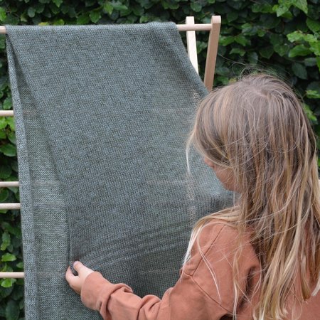 Breipakket waves sjaal