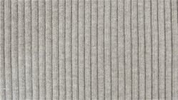 light grey brede rib - boordstof