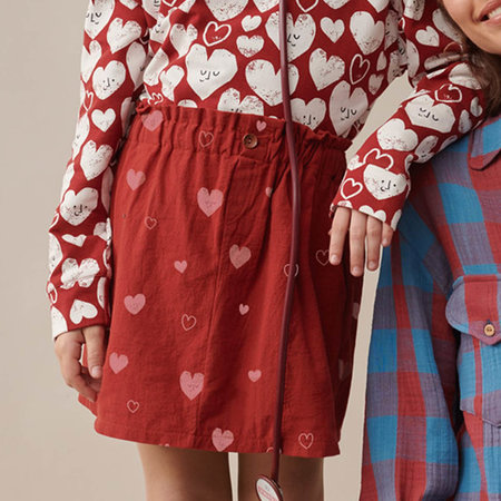 rustic cotton hearts S22 - katoen